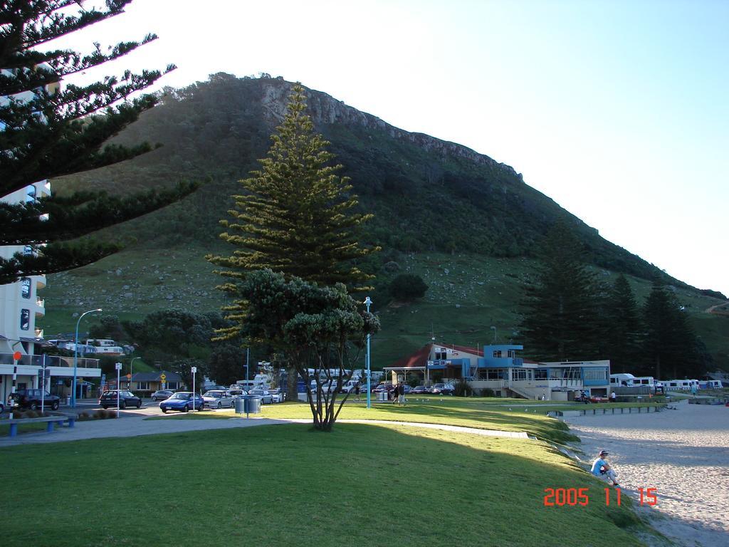 Pavilion Beachfront Alojamiento Mount Maunganui Exterior foto