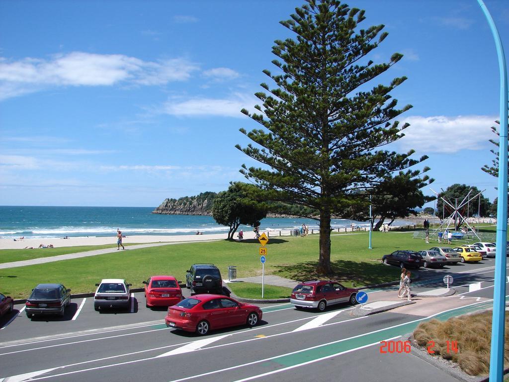 Pavilion Beachfront Alojamiento Mount Maunganui Exterior foto