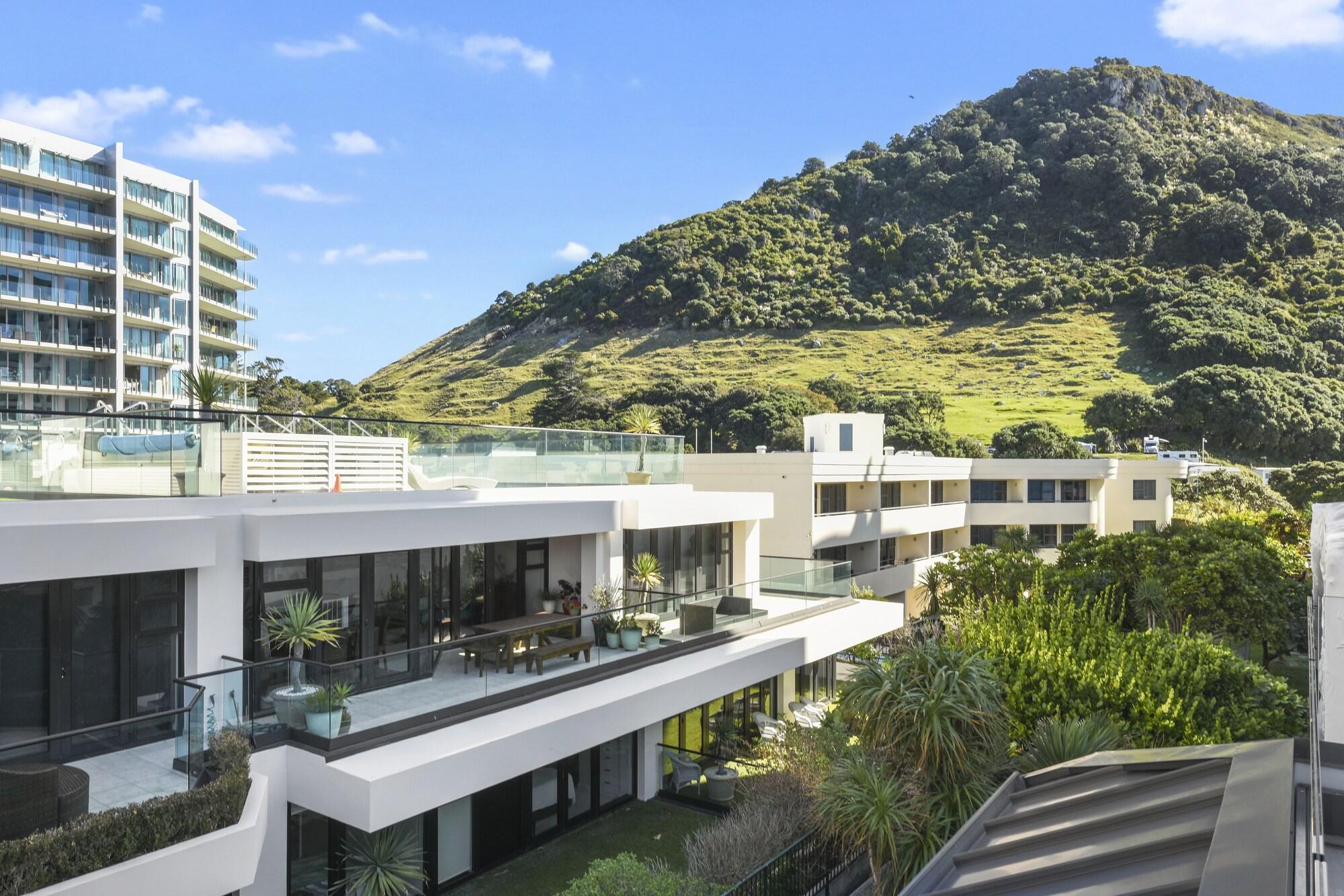 Pavilion Beachfront Alojamiento Mount Maunganui Exterior foto