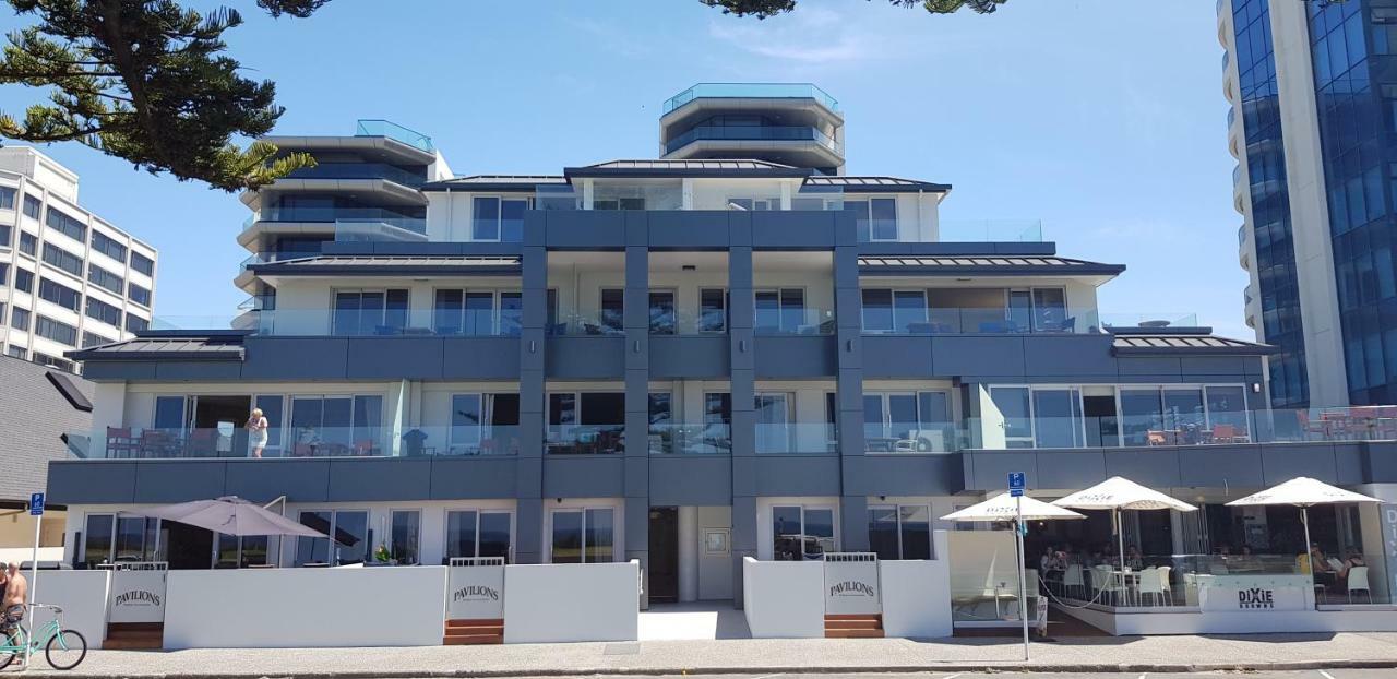 Pavilion Beachfront Alojamiento Mount Maunganui Exterior foto