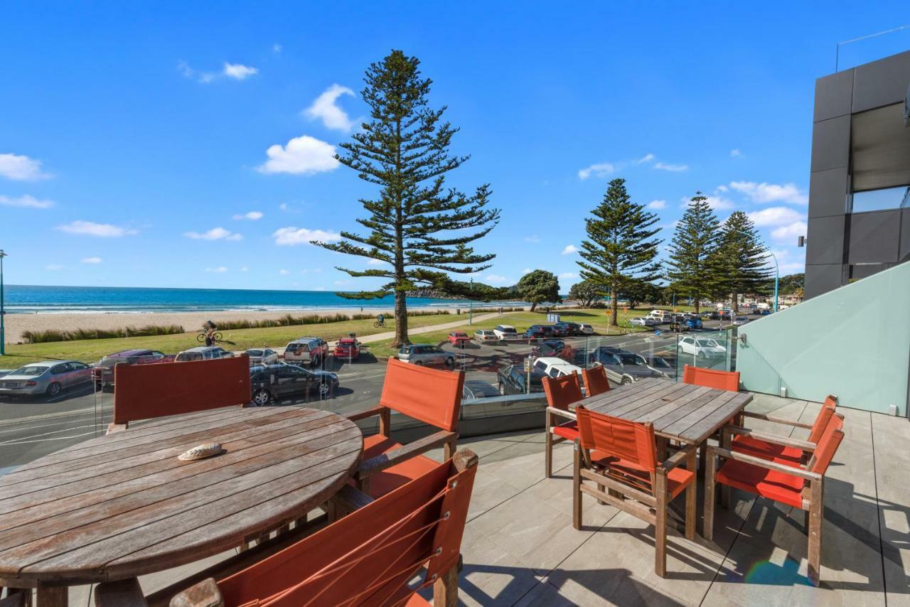 Pavilion Beachfront Alojamiento Mount Maunganui Exterior foto