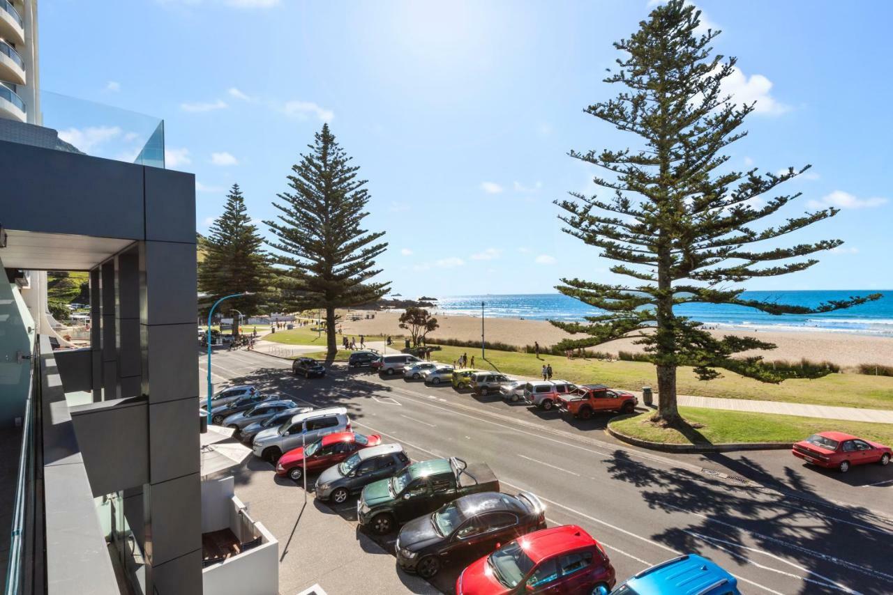 Pavilion Beachfront Alojamiento Mount Maunganui Exterior foto