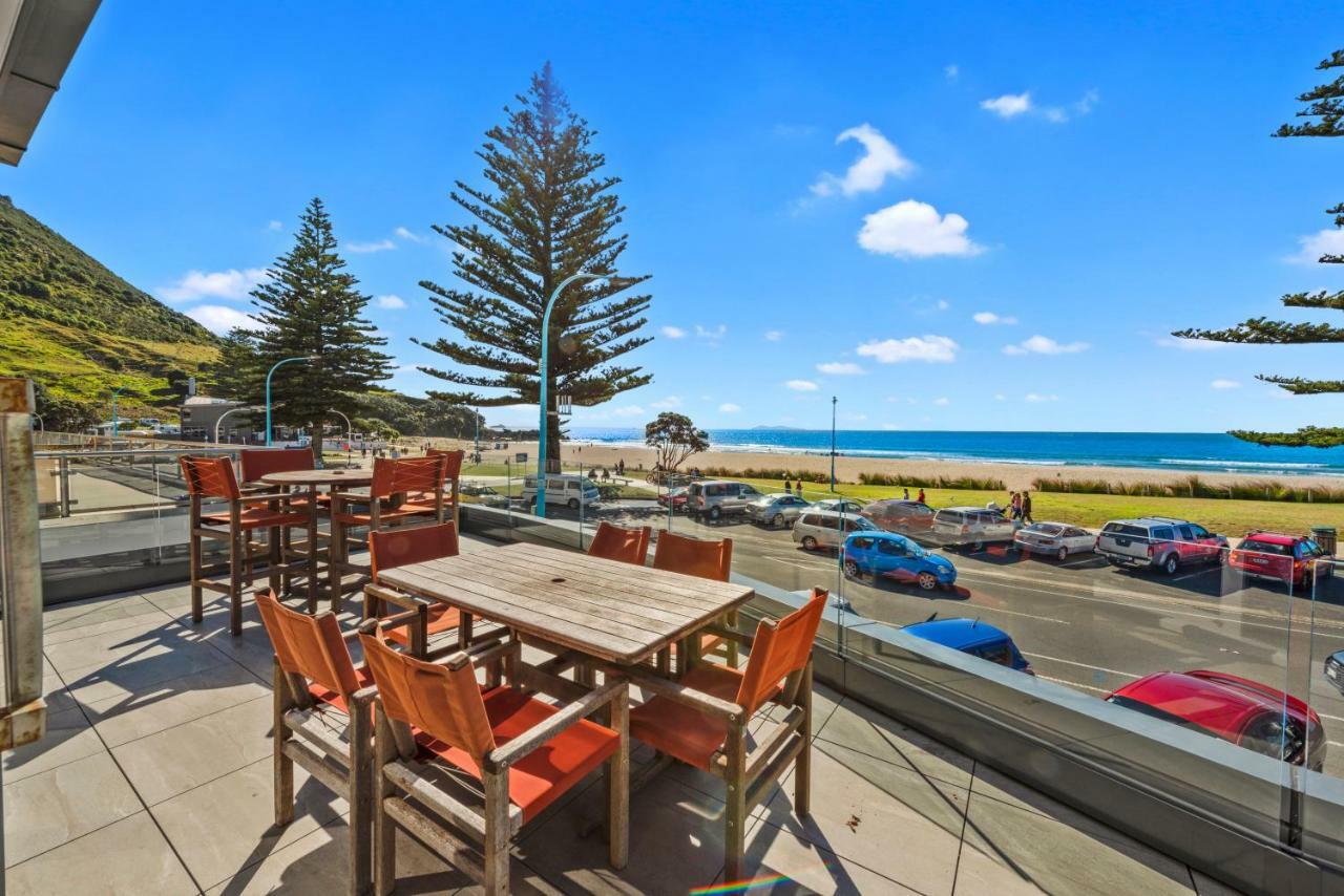 Pavilion Beachfront Alojamiento Mount Maunganui Exterior foto