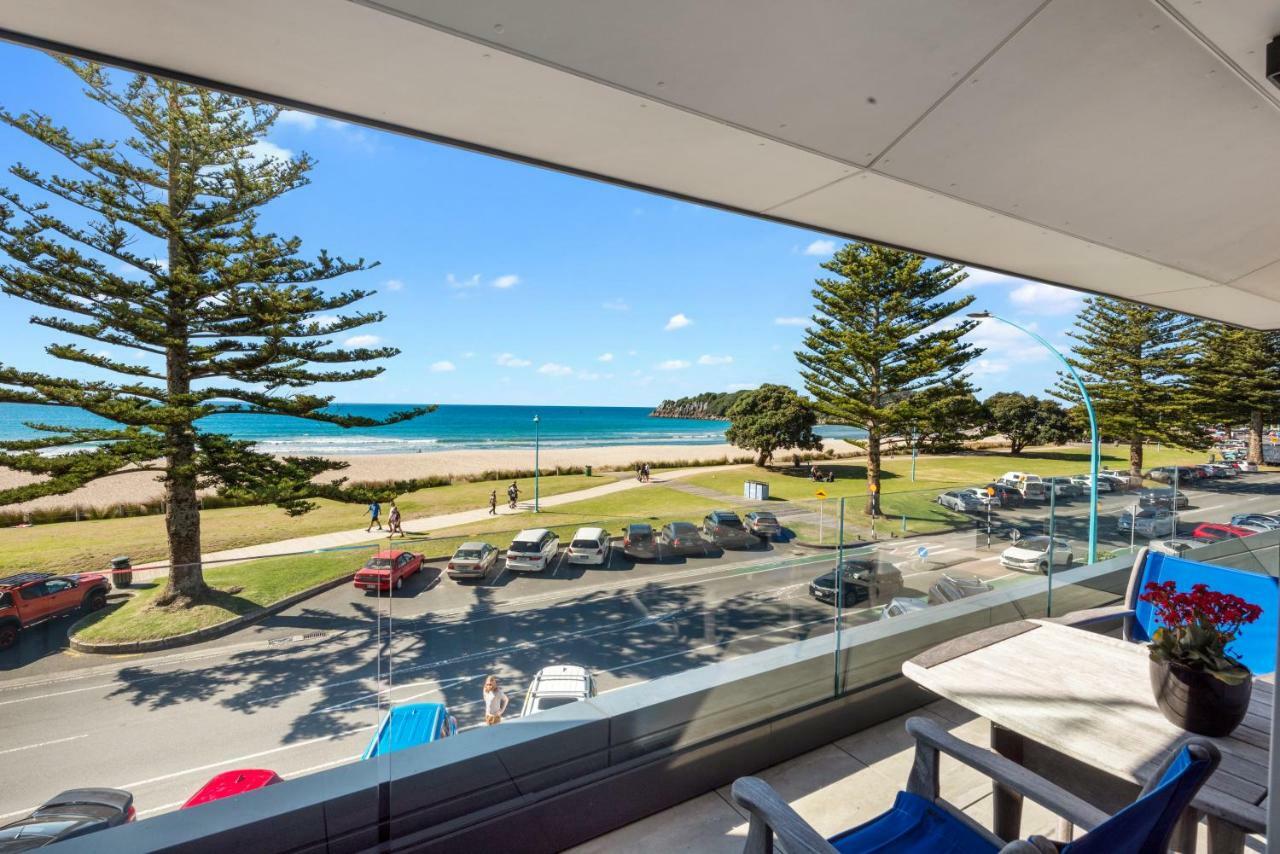 Pavilion Beachfront Alojamiento Mount Maunganui Exterior foto