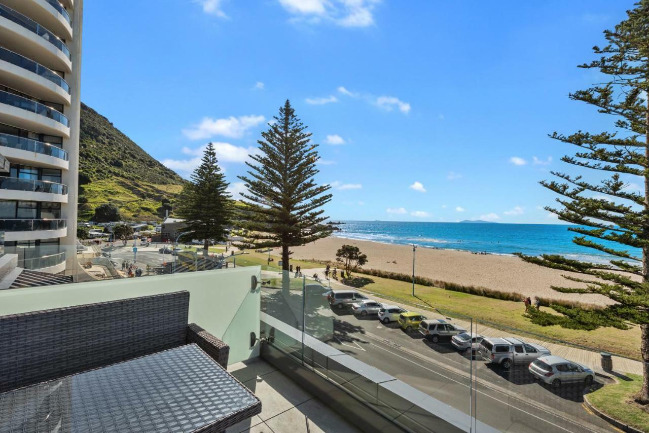 Pavilion Beachfront Alojamiento Mount Maunganui Exterior foto